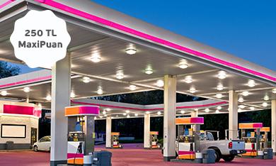 Kıbrıs'taki Akaryakıt İstasyonlarında 250 TL MaxiPuan Fırsatı