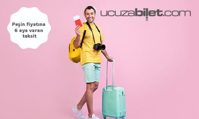Ucuzabilet.com’da Peşin Fiyatına 6 Aya Varan Taksit Fırsatı!