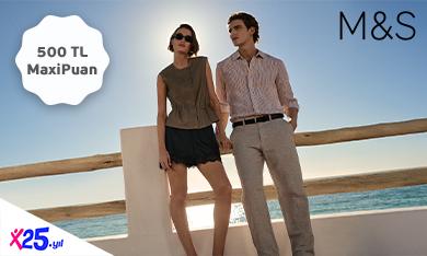 Marks And Spencer'da 500 TL MaxiPuan