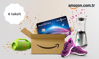 Amazon.com.tr'de Peşin Fiyatına 6 Taksit Fırsatı!