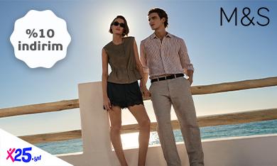 Marks And Spencer'da %10 İndirim!