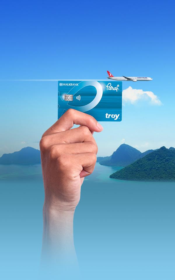 Paraf TROY kartla Türk Hava Yolları biletlerinde 500 TL'ye varan indirim!