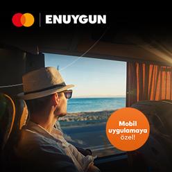 Enuygun.com mobil uygulamasından ilk otobüs bileti alımınıza 150 TL indirim kuponu!