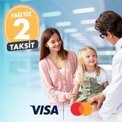 Sağlık ve eczane sektörü peşin harcamalarınıza faizsiz 2 taksit fırsatı!