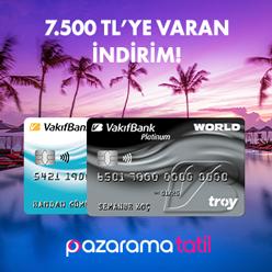 Pazaramatatil.com'dan harcamanıza 7.500 TL'ye varan ekstre indirimi!