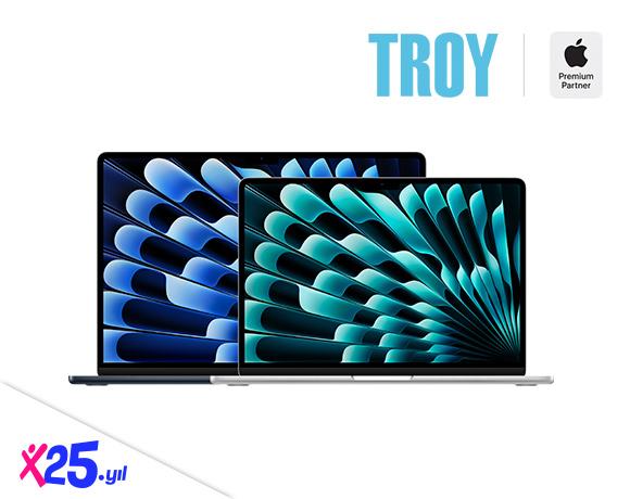 Troy Apple mağazaları ve www.troyestore.com adresinden yapacağınız alışverişlerde peşin fiyatına 6 aya varan taksit fırsatı!