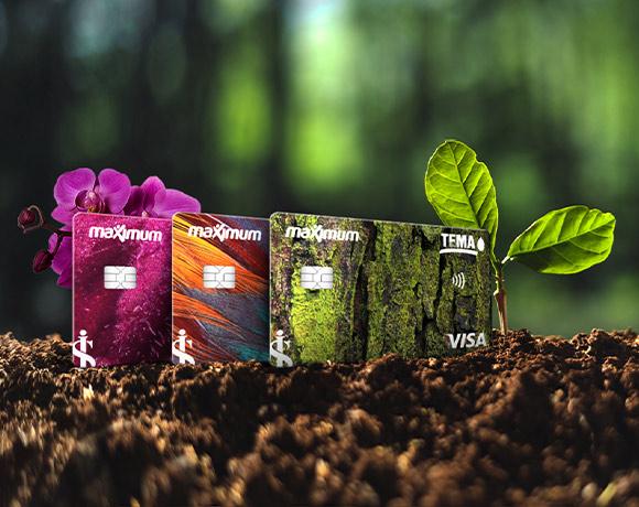 TEMA Vakfı’na yapacağınız bağışların yarısı Maximum TEMA Kart’tan!