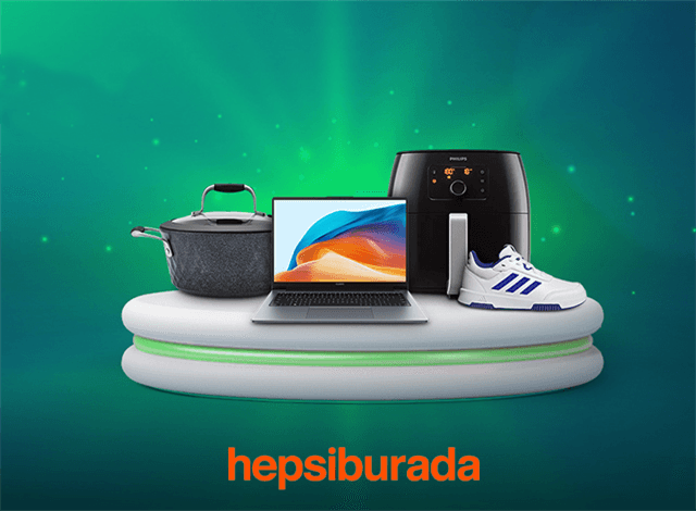 Hepsiburada'da peşin fiyatına 6'ya varan taksit!
