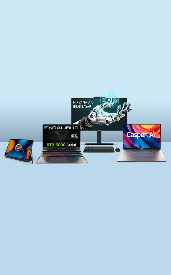 Casper.com.tr'de peşin fiyatına 6 taksit!