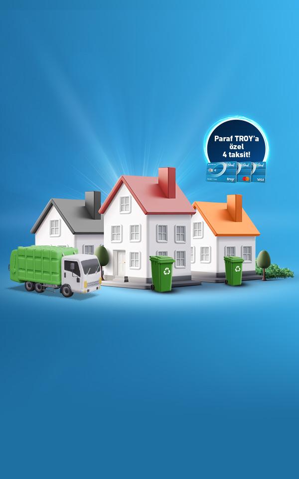 Emlak ve Çevre Temizlik Vergisi Ödemelerinize Ücretsiz 4'e Varan Taksit