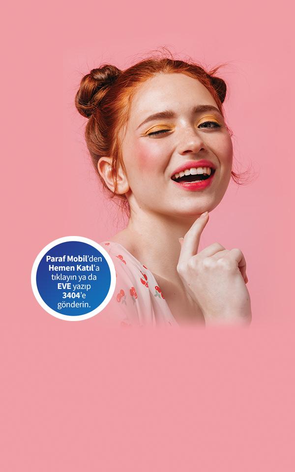 Eve'de 750 TL ve üzeri ilk alışverişinize 75 TL ParafPara